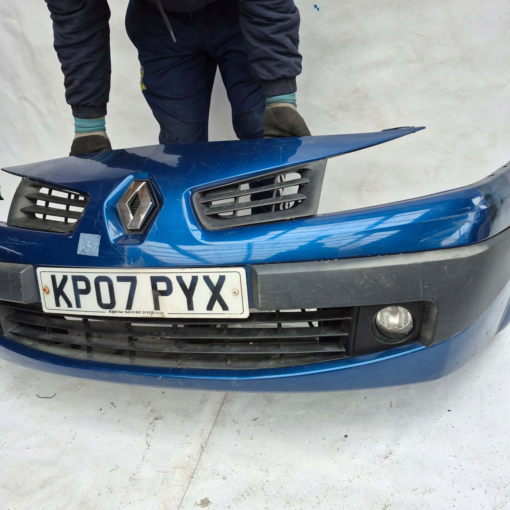 RENAULT MEGANE II LIFT 05-09 bumper front front