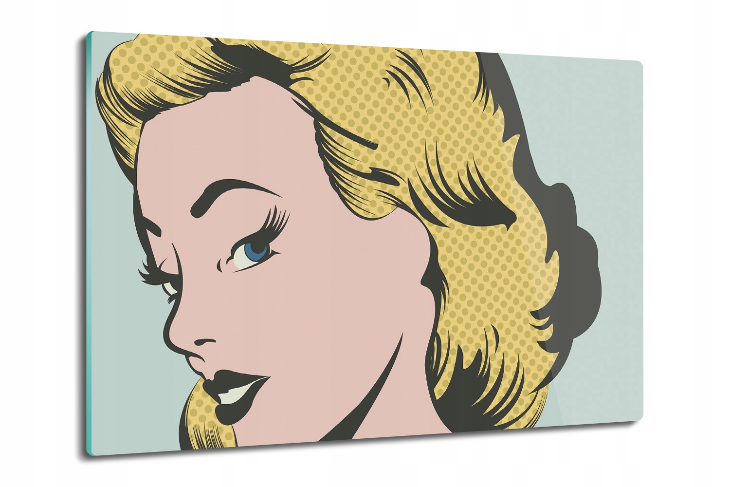 

nowoczesna deska prostokątna Kobieta pop art 80x52