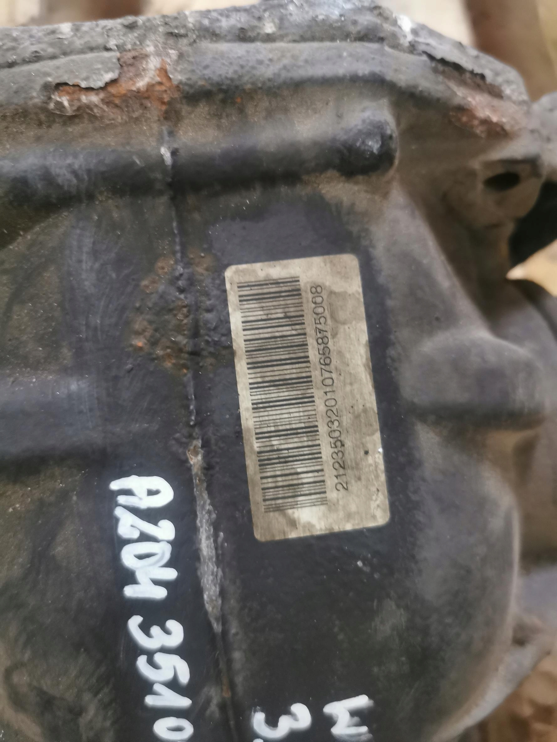 differential diff rear part MERCEDES E-KLASA W212 2.2 CDI E250 A2043510508