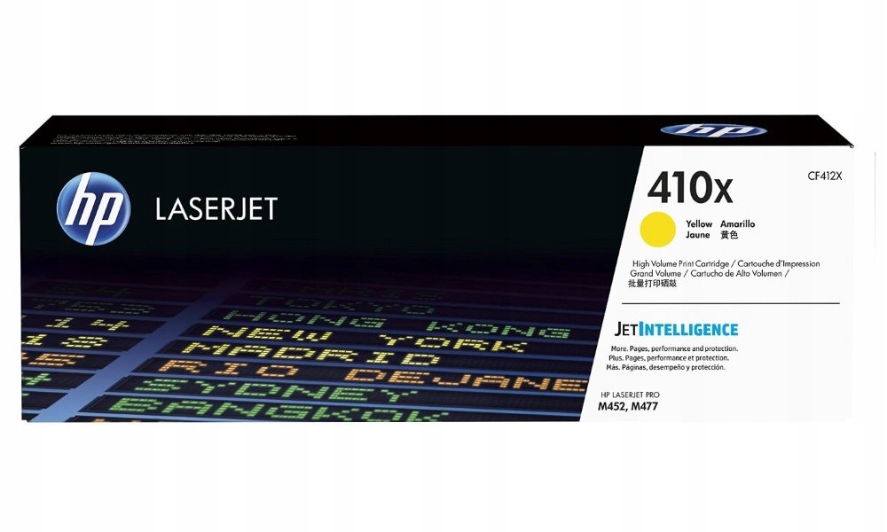 Hp tisková kazeta 410X žlutá originál, CF412X