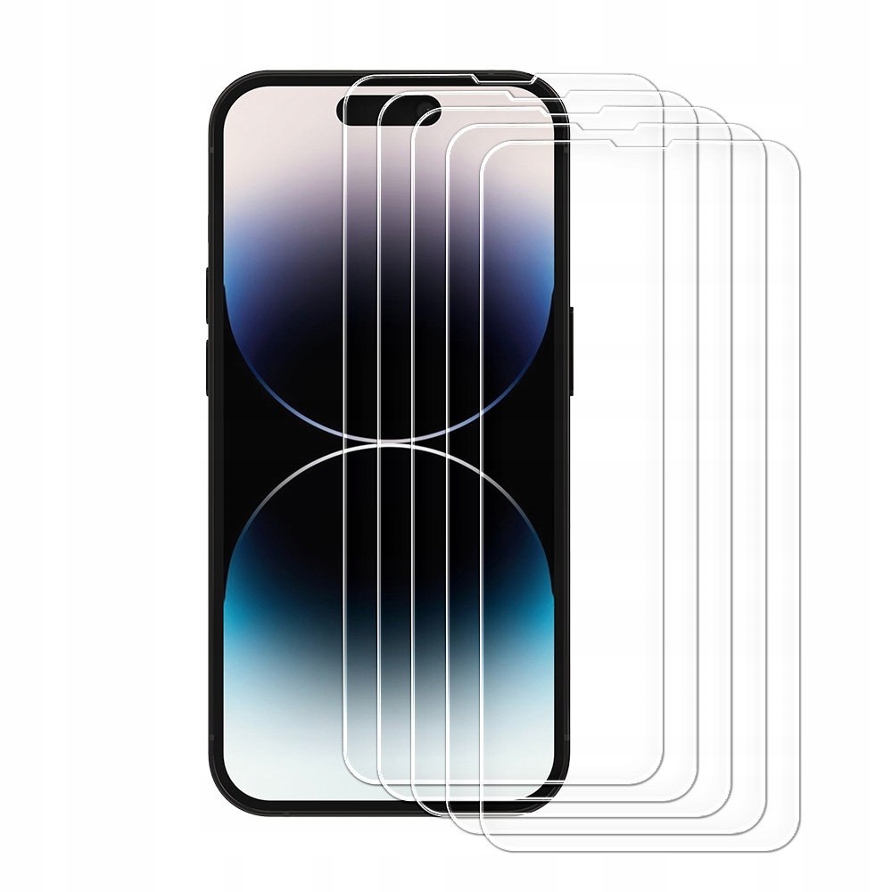 Szkło hartowane 9H do iPhone 14 Plus na cały ekran Knight 2.5D Fs Tg Zestaw