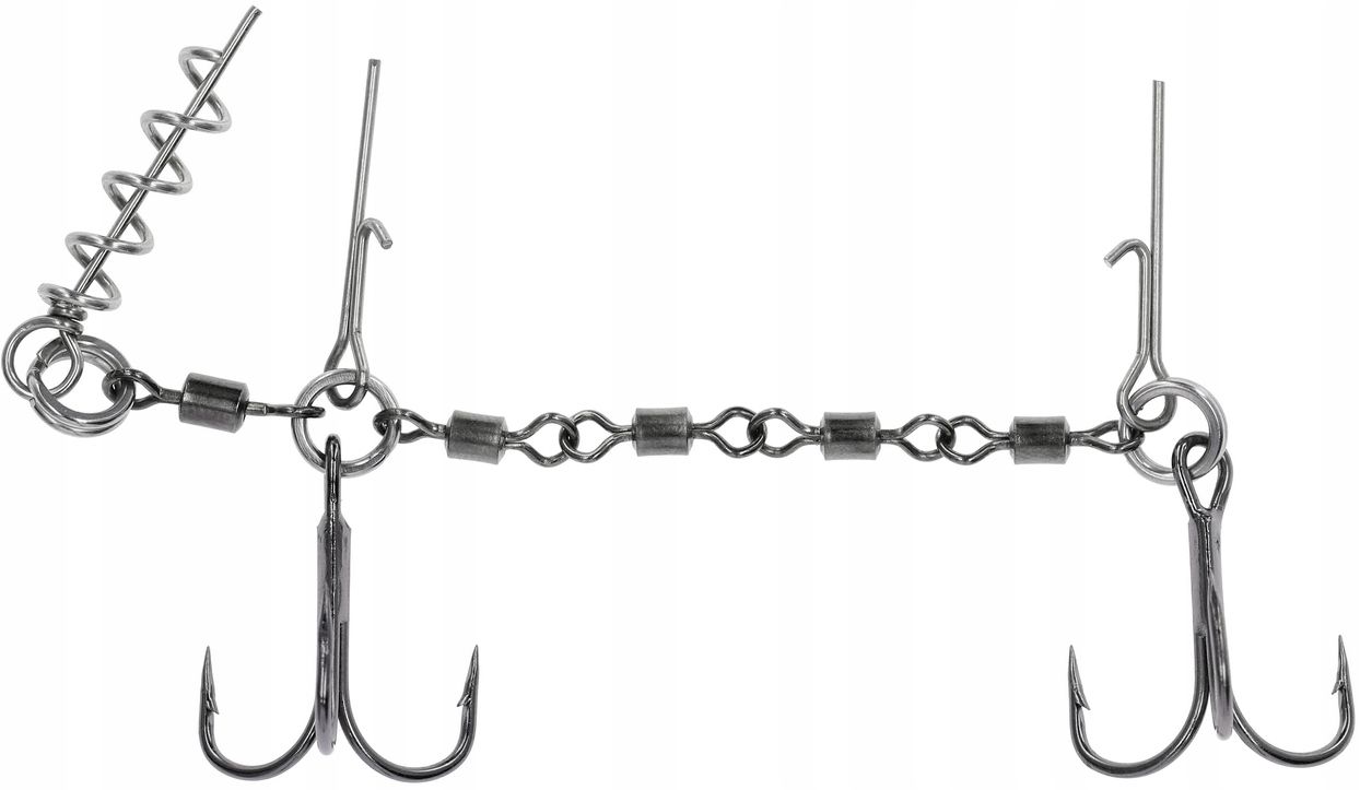 Dozbrojka Mikado Jaws Evo Double Krętlik 35kg 2/0