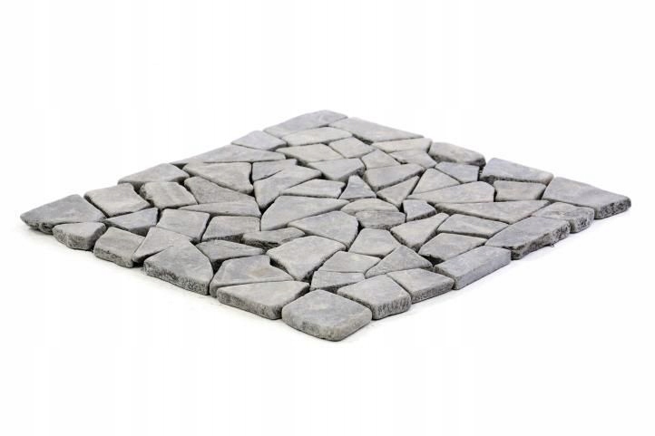 Mramorová mozaika Garth- šedá, obklady 1 m2