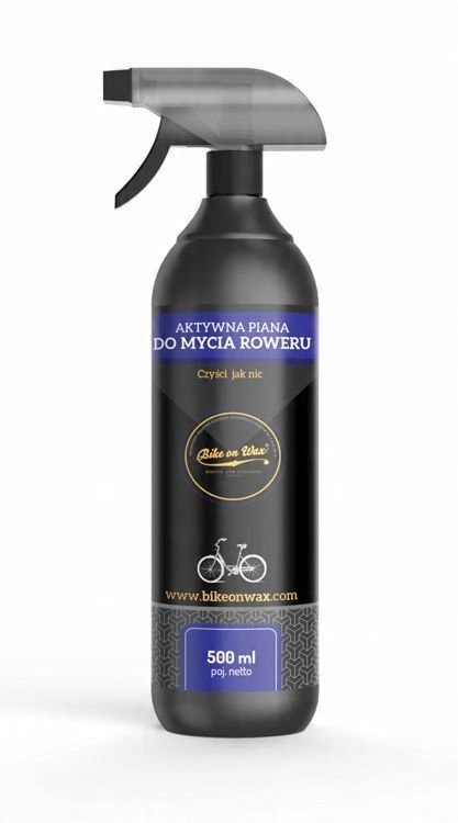 

Bike On Wax Aktywna Piana Do Mycia Roweru 500ml