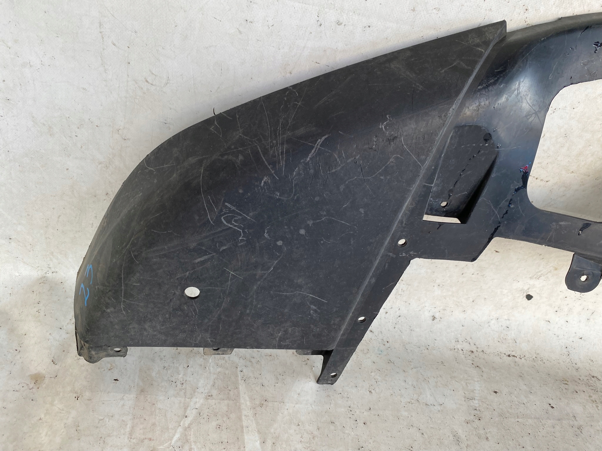 TESLA X 15-22 spoiler cover below bumper front front 1034833-00-E