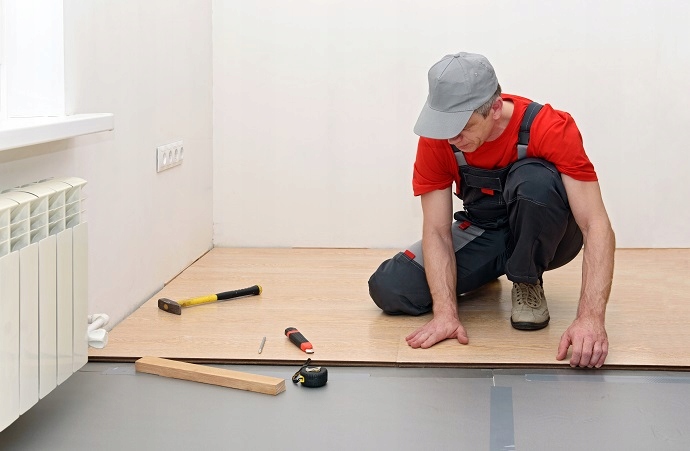 PODKŁAD LVT POD PANELE WINYLOWE LVT DREWNIANE 4mm 1m2 SKLEP! Hurowa Cena! Długość 100 m