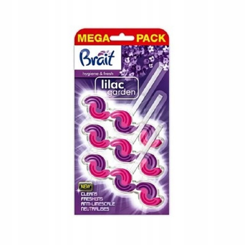 

Brait Kostka Toaletowa Dwufaz.Lilac Garden 3x45g