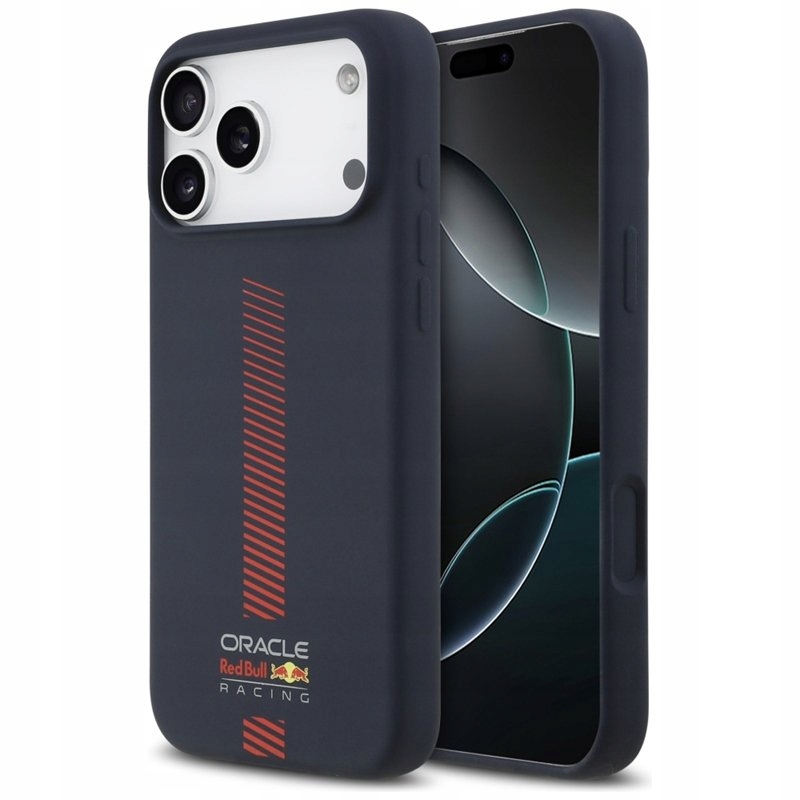 Red Bull Silicone Powerbar MagSafe – Pouzdro pro iPhone 17 Pro Max (granátové)