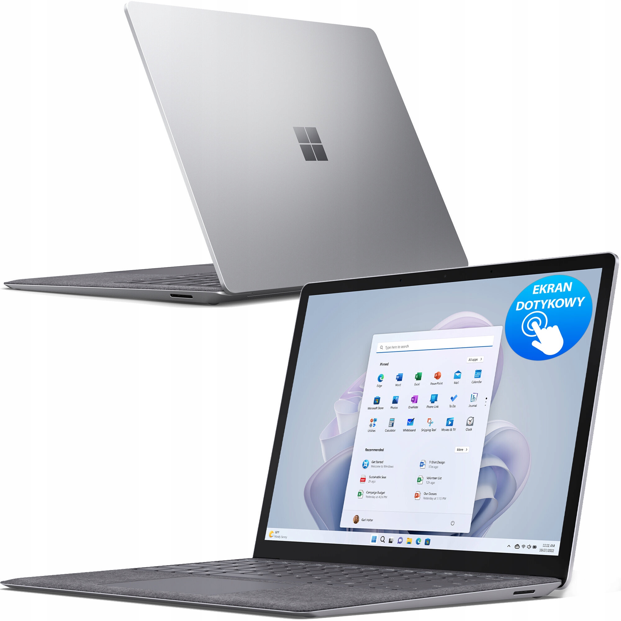 Laptop Microsoft Surface 4 13,5 " Amd Ryzen 5 8/256GB Windows 11 Pl