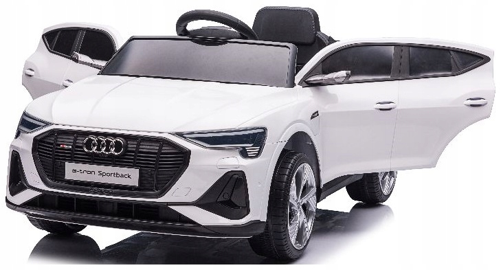 Audi E-tron Na Akumulator Skóra Pilot S-line Auto 4x4 Miękkie Koła Eva