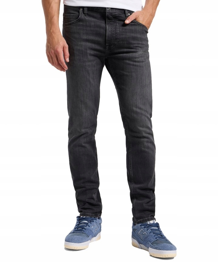 Pánské džíny Lee Rider Slim Straight Phantom W34 L32 112363851 Úzké