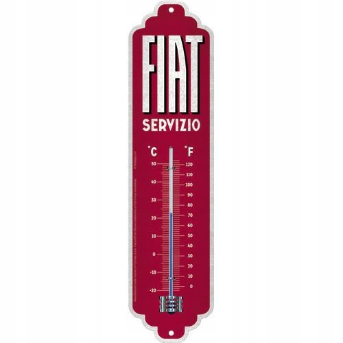 Nostalgic Art Termometr Fiat - Servizio
