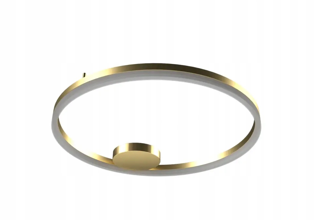 Obrovský stropný stropné svietidlo Rng Halo Top 120 cm Cct šatníková skriňa