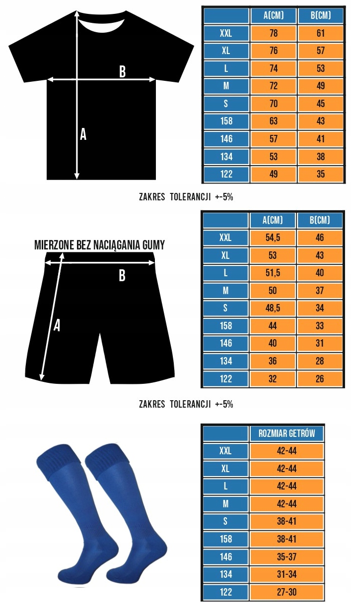 STRÓJ PIŁKARSKI Z WŁASNYM NADRUKIEM NAPISEM WF 122 PREZENT DLA DZIECKA Marka Inna marka