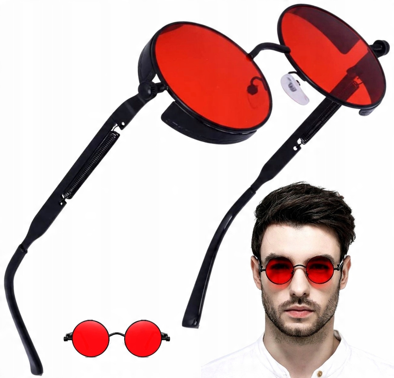 

lenonki Okulary przeciwsłoneczne okrągłe Harry