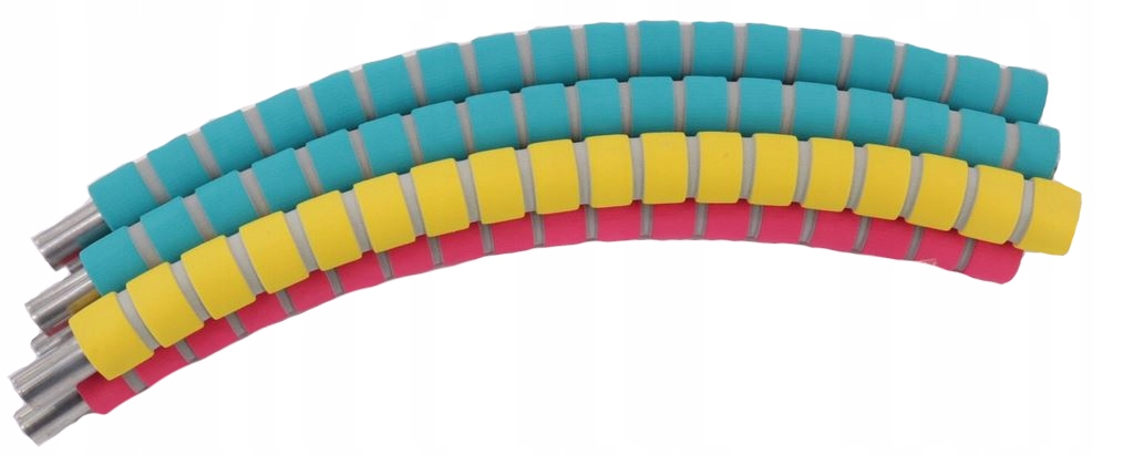 HULA HOOP FITNESS ODCHUDZAJĄCE KOŁO SKŁADANE MASAŻ Liczba części 6