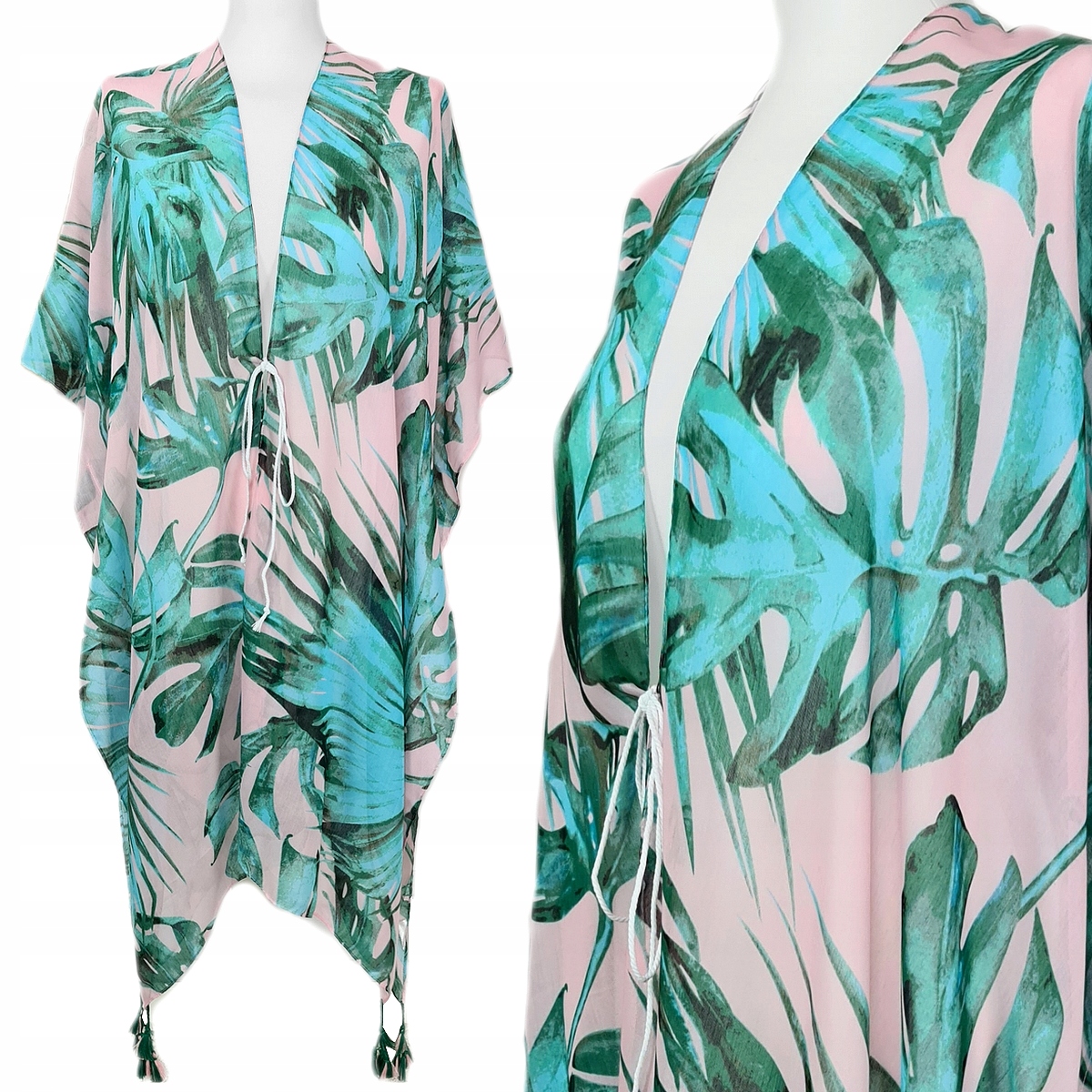 

Pareo Chusta Plażowa Frędzle Tunika Modne