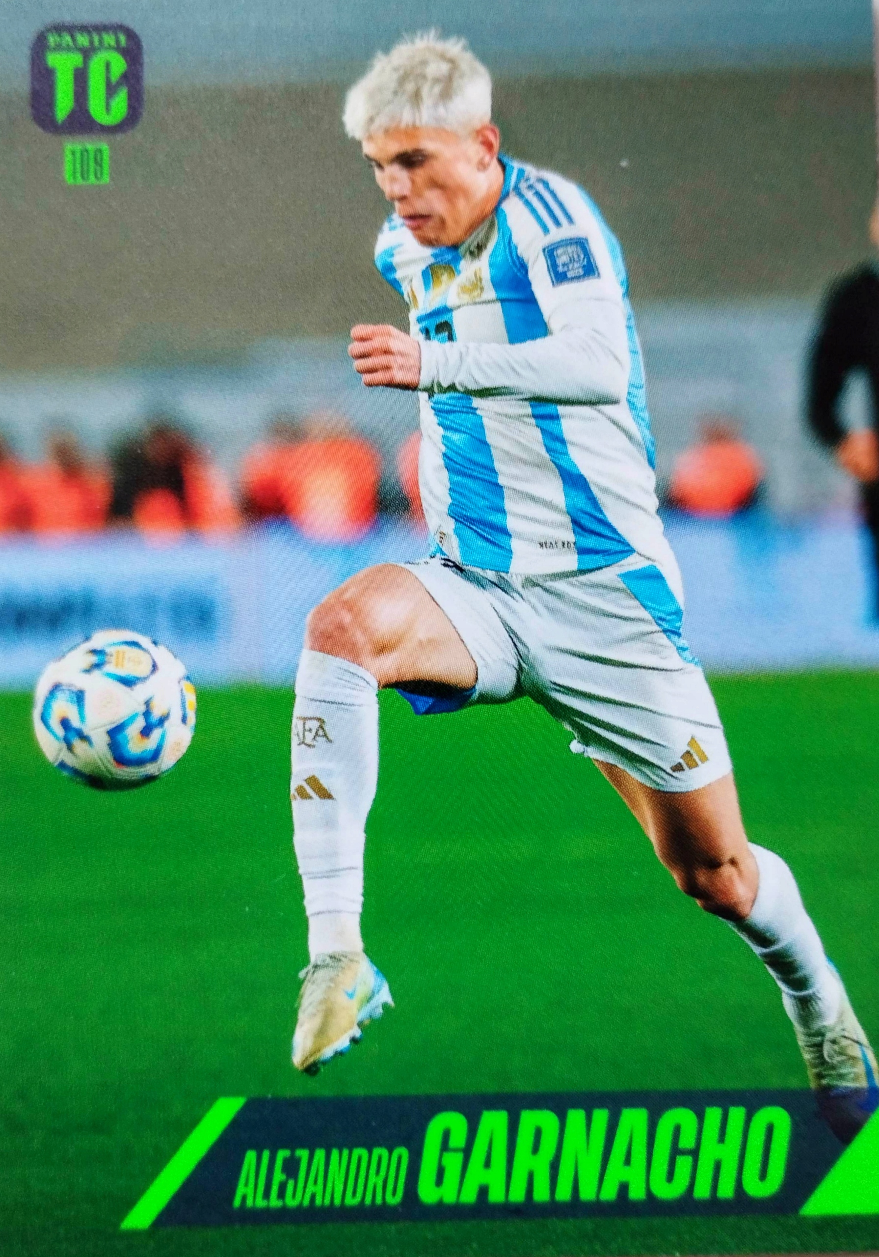 Panini Fifa Top Class 2025 Left-Wing Base 109 Alejandro Garnacho Argentyna