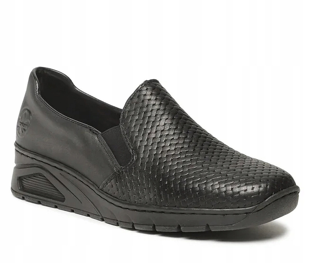 Rieker N3363-01 Schwarz pohodlná kůže vel.