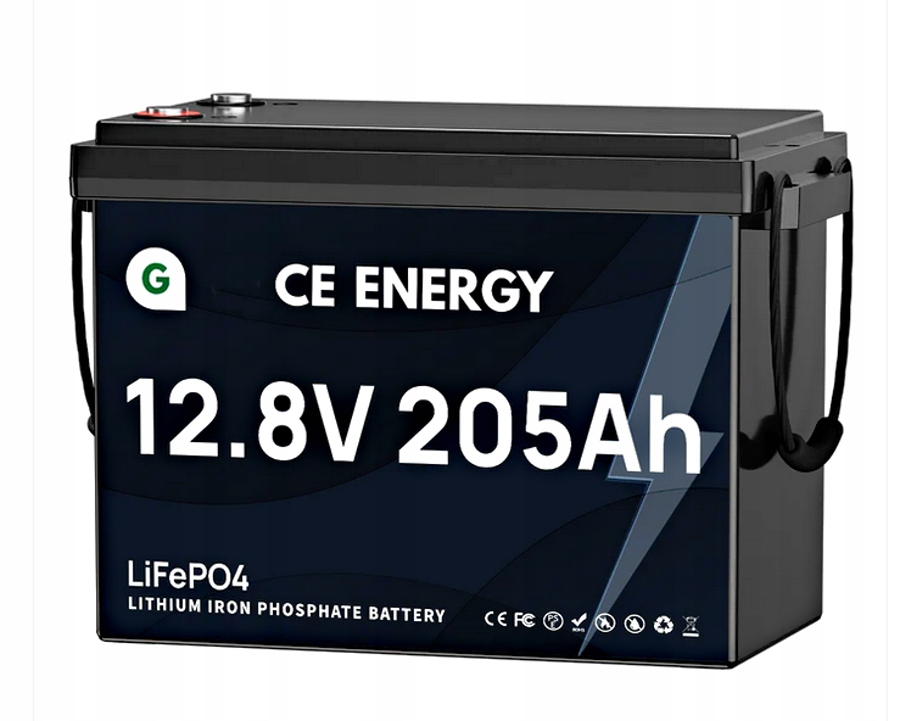 LiFePo4 baterie 12V 205 Ah s Bluetooth Ce Energy