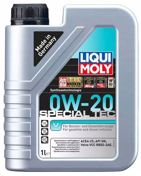 Olej Liqui Moly Special Tec V 0W20 Volvo C5 1L