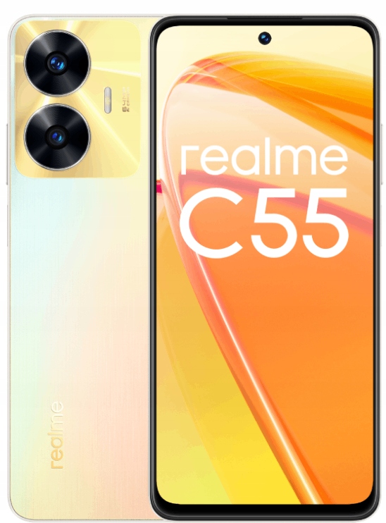 Realme C55 8/256 GB Sunshower Ładowarka w komplecie tak