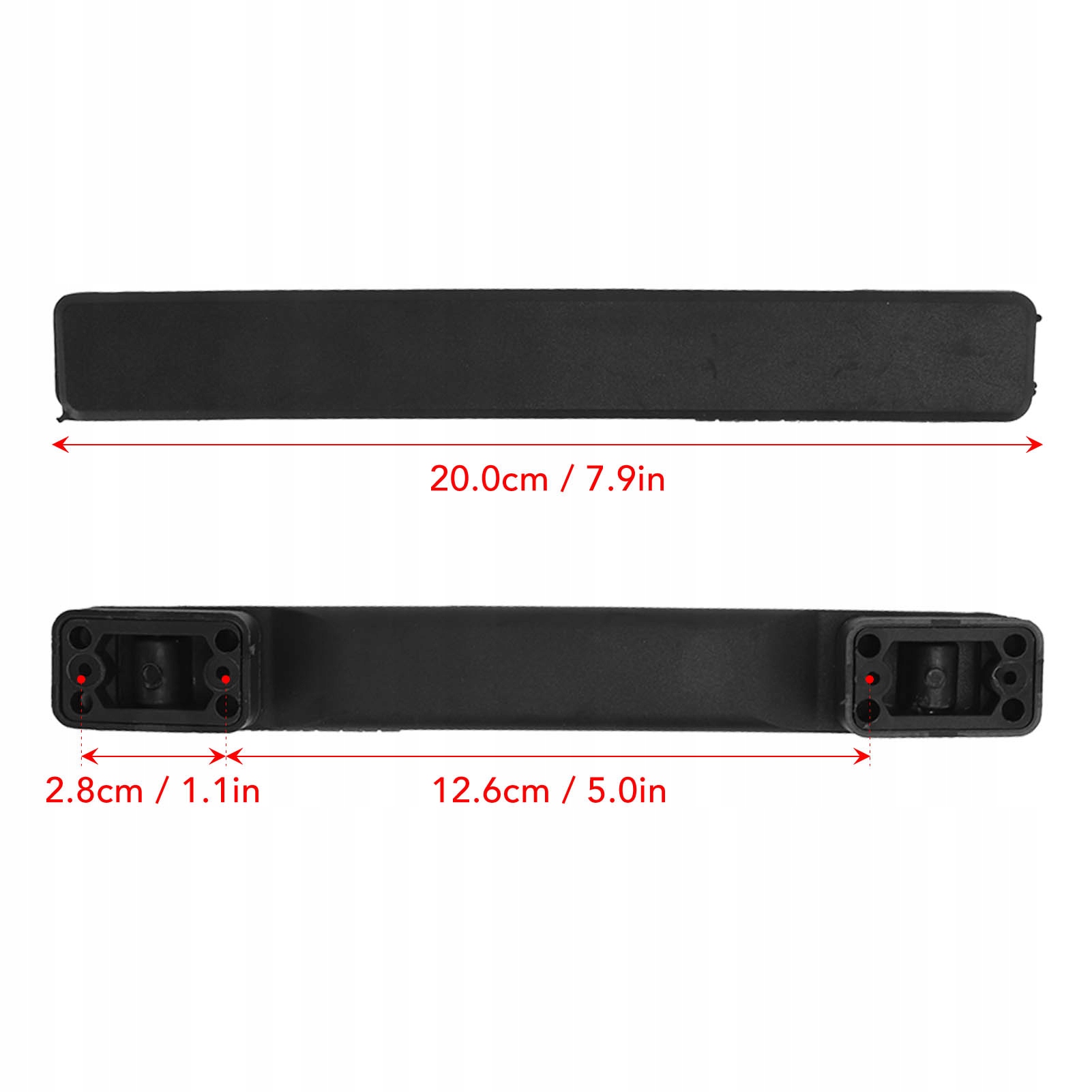 UCHWYT RĄCZKA CZĘŚĆ DO WALIZKI TORBY CZĘŚCI 20CM Model CZĘŚĆ