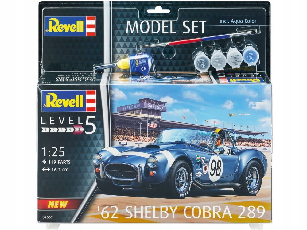 1:25 Model Set Ac Cobra 289 Revell 67669