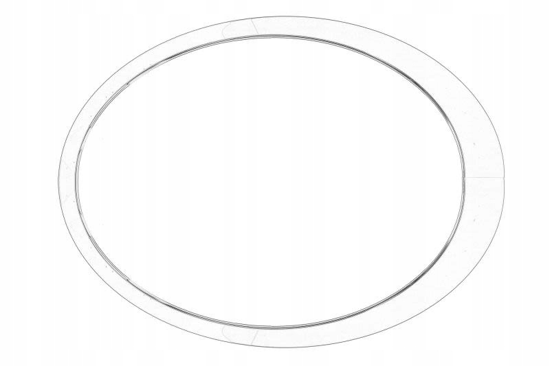 Ramka reflektora przód P pasuje do: MINI (R56) OE BMW 51137149906