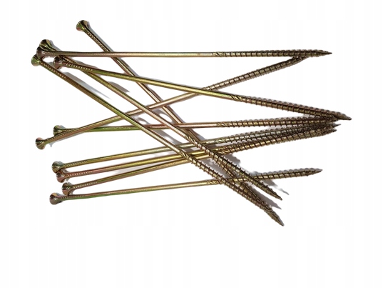 Wkręty ciesielskie do drewna 8 x 160mm Torx 50 szt Rodzaj wkręty