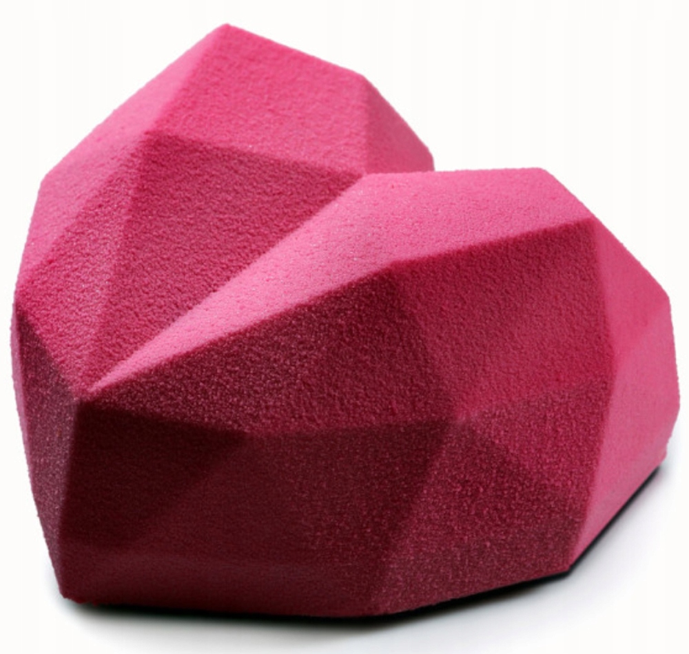 BABA SERCE foremka SILIKONOWA do BABKI BABKA BABY forma DO SERCA DUŻA Wysokość produktu 1.4 cm