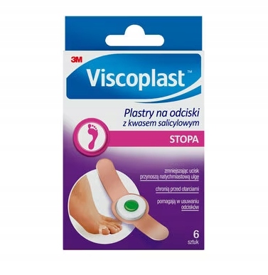 

Viscoplast Plastry na odciski z kwasem salcylowym