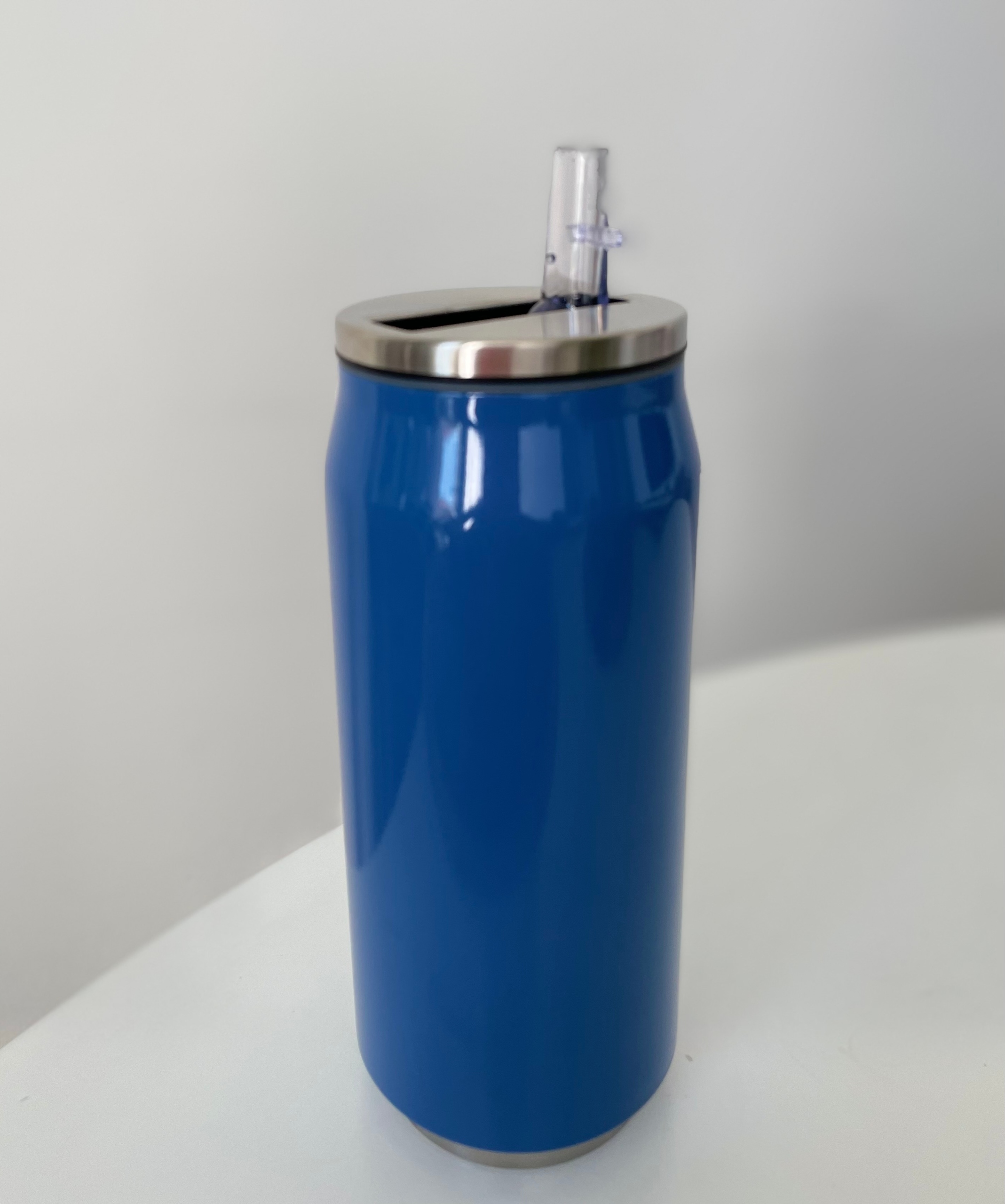 KUBEK TERMICZNY TERMOS AUTA SZKOŁY PUSZKA 500ML Kolor odcienie niebieskiego