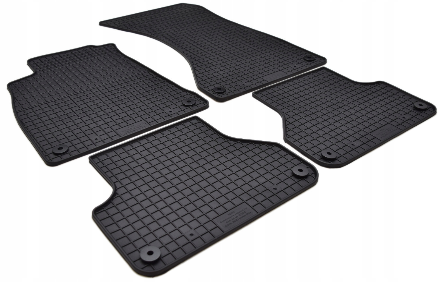 Коврики Petex резиновые 13410 4 el.