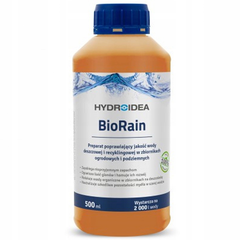 Hydroidea BioRain uzdatnia wodę deszczową 500 ml