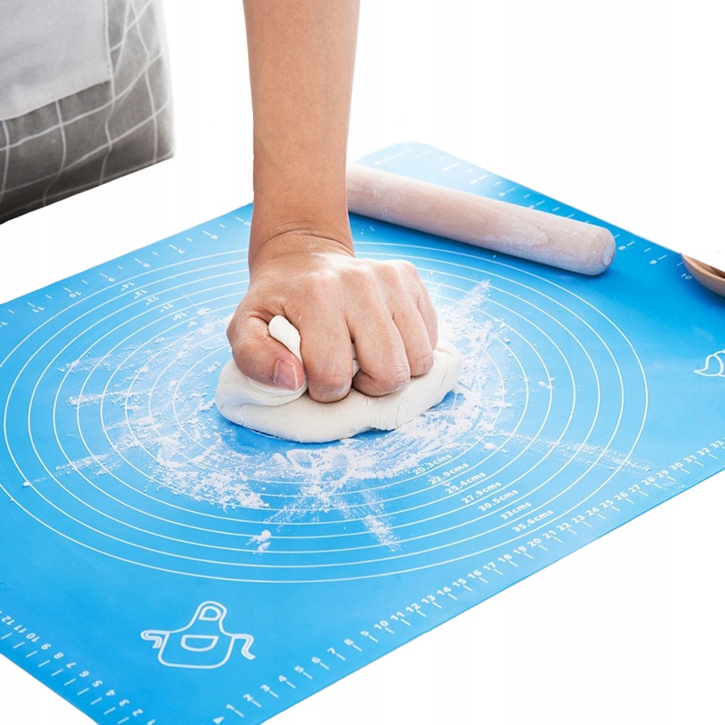 

Mata Silikonowa Stolnica Kuchenna Z Miarami Duża