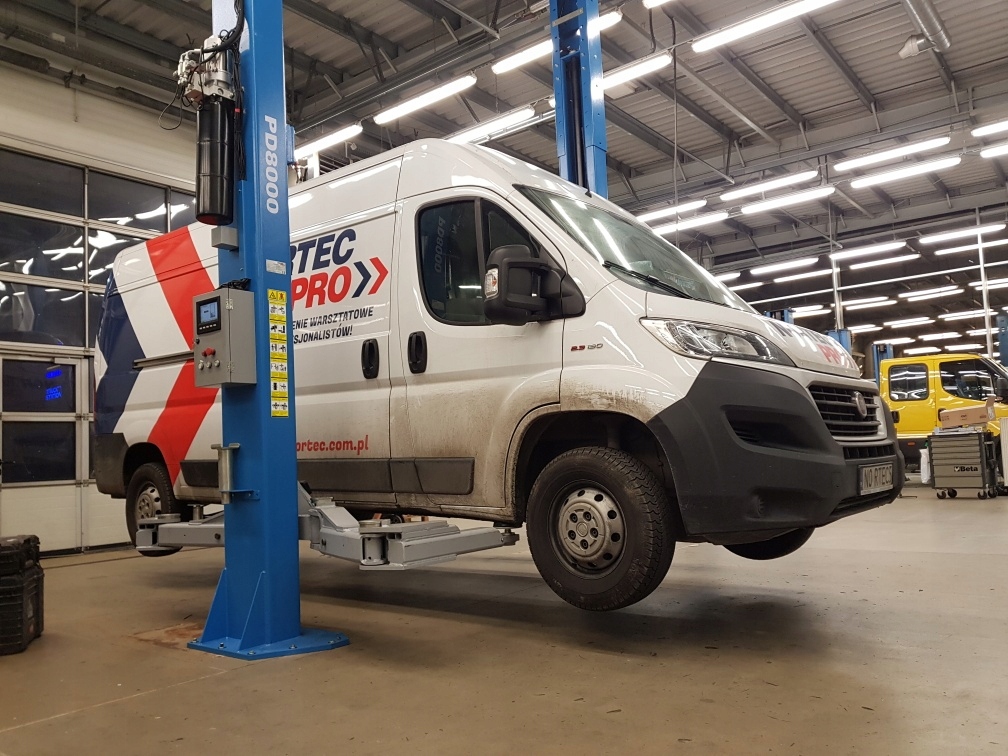 NORTEC Podnośnik PD8000 lamane ramiona 8 ton Udźwig 8000 kg