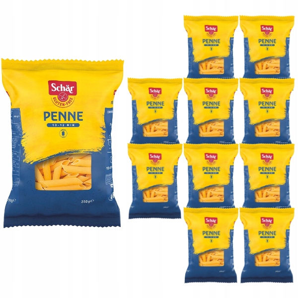 10 x Těstoviny Penne bezlepkové 250 g Schär