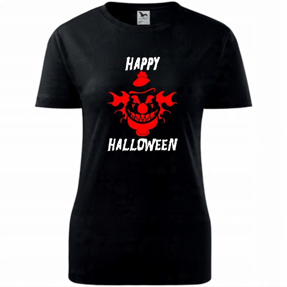 

Damska Koszulka Z Nadrukiem Na Halloween T-shirt