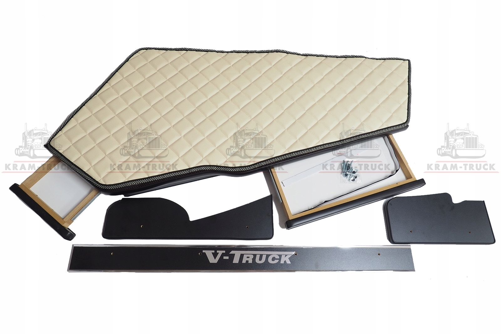 5903999589899 - QUILTED TV SHELF TIR TABLE VOLVO FH4 FROM 2013
