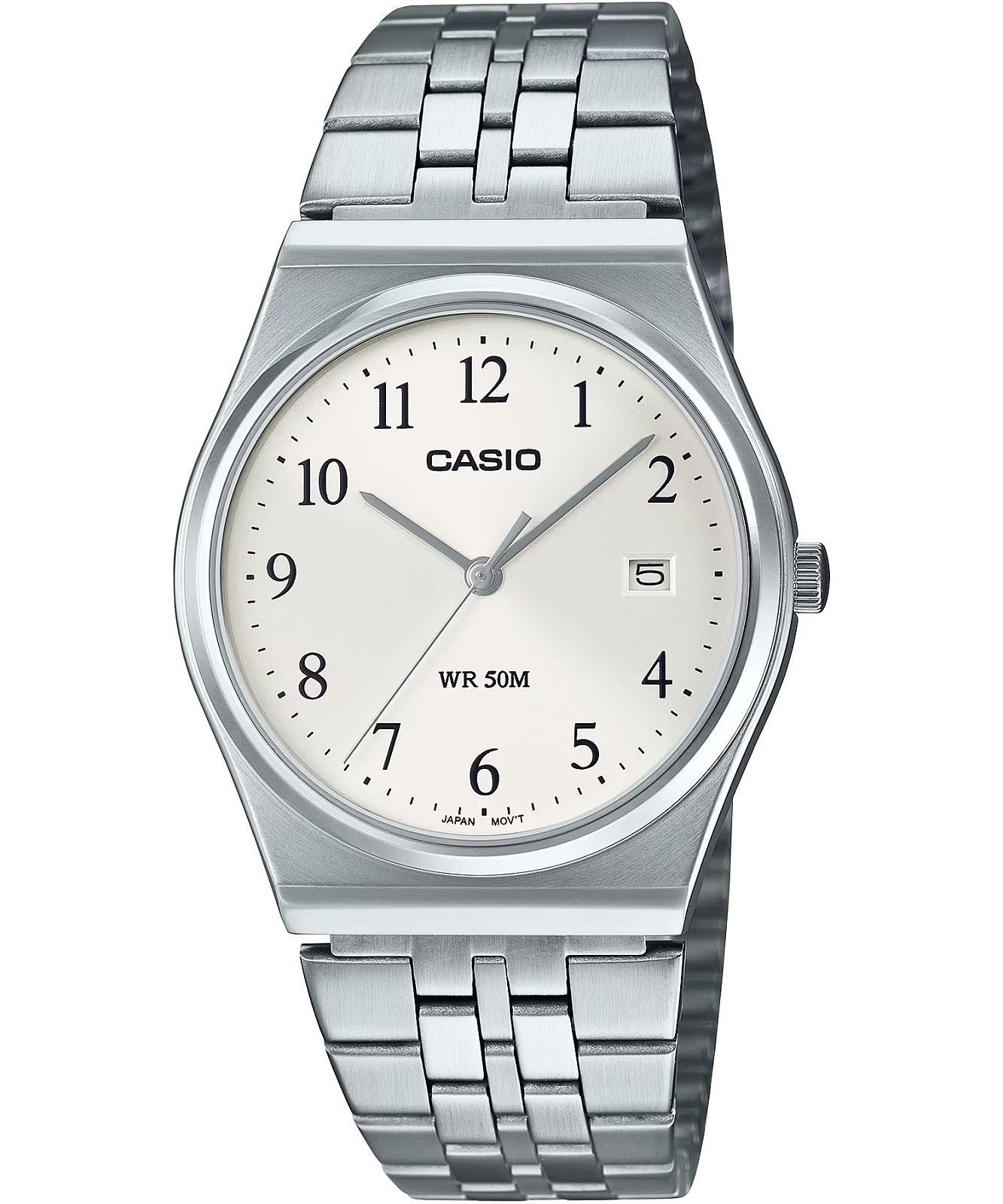 Pánské hodinky Casio Classic stříbrné Casio-MTP-B145D-7BVEF