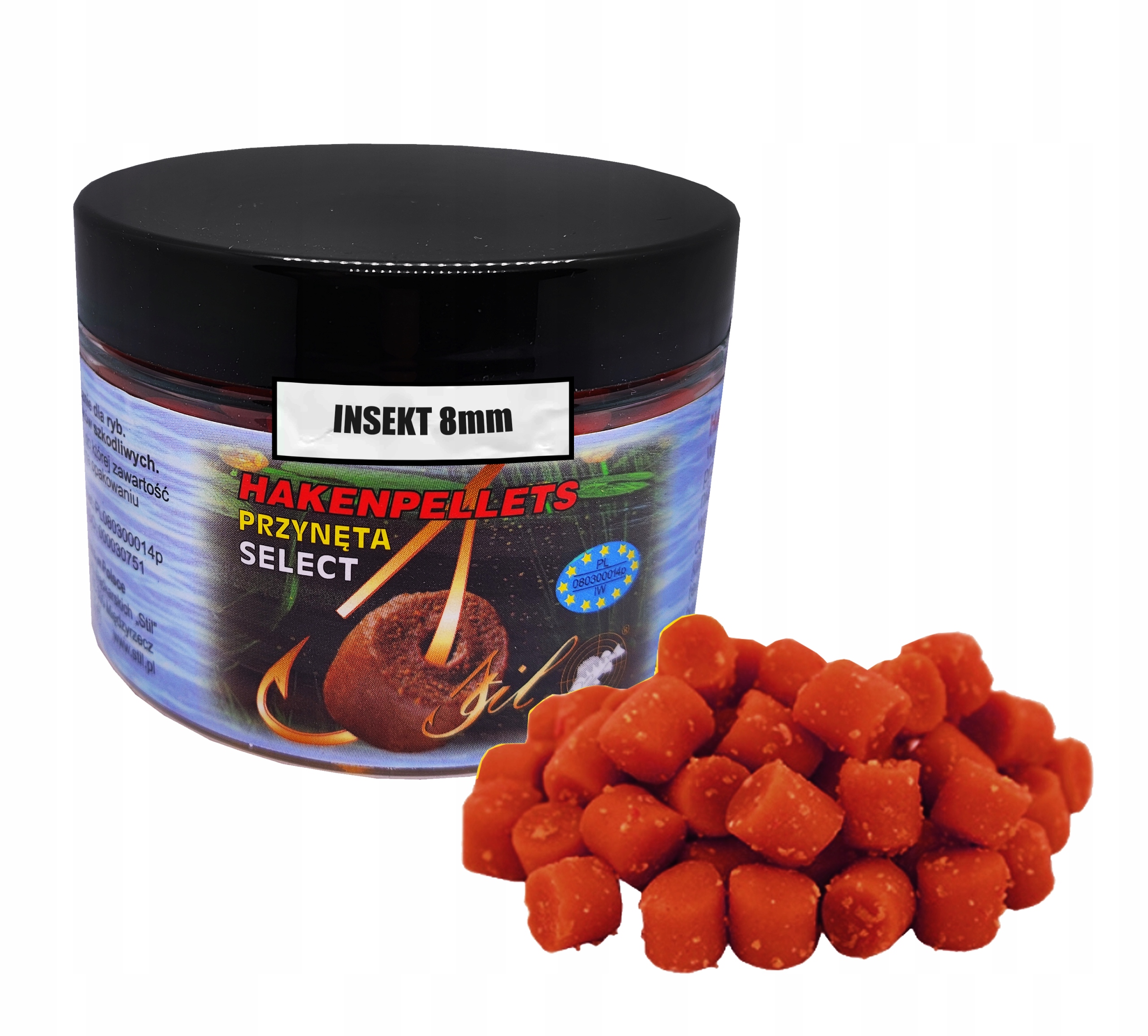 Stil Pellet haczykowy Select Insekt Owady 8mm 100g pelet proteinowy