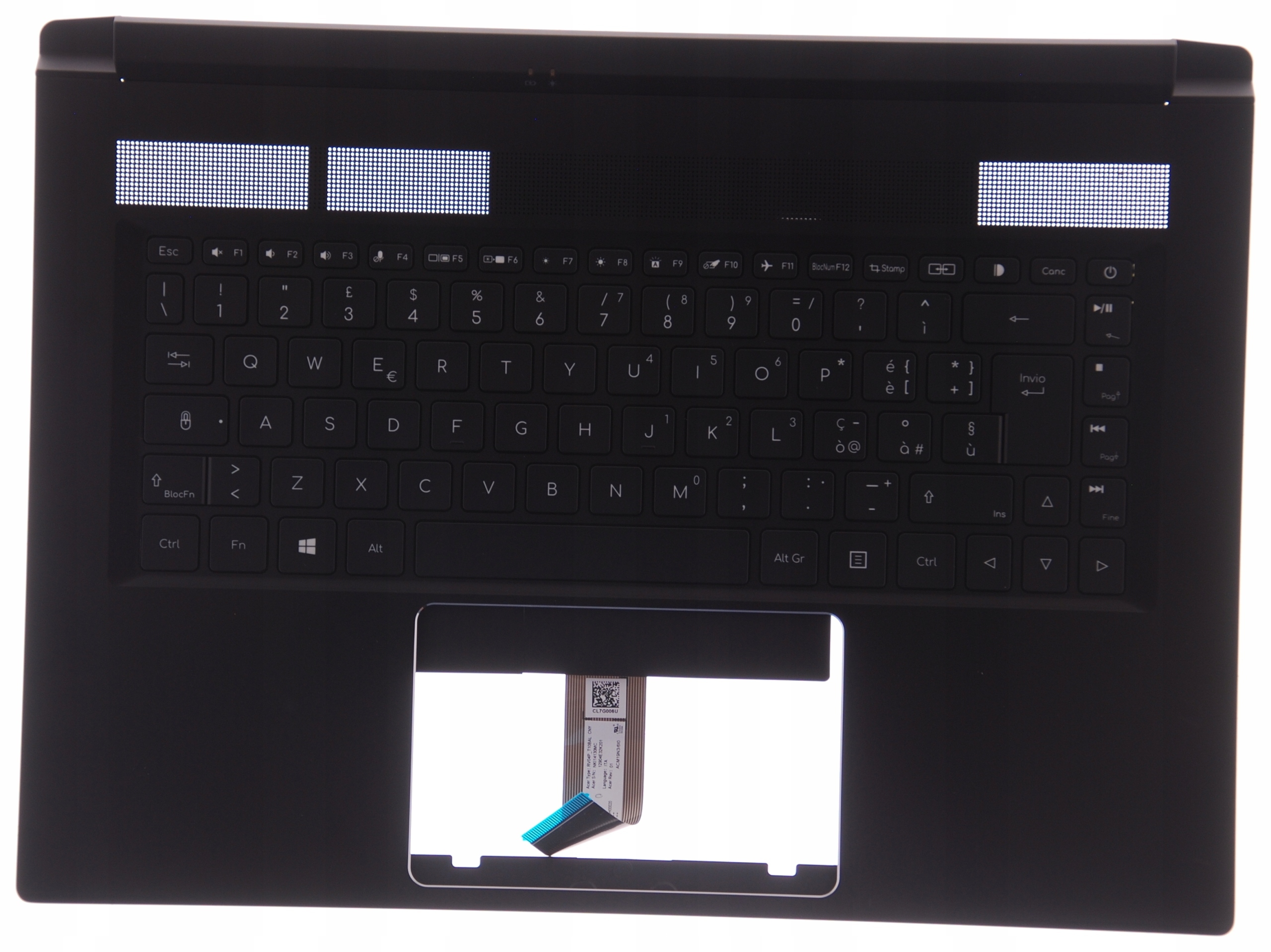 Palmrest s klávesnicí Acer ConceptD CN516-72G It A+