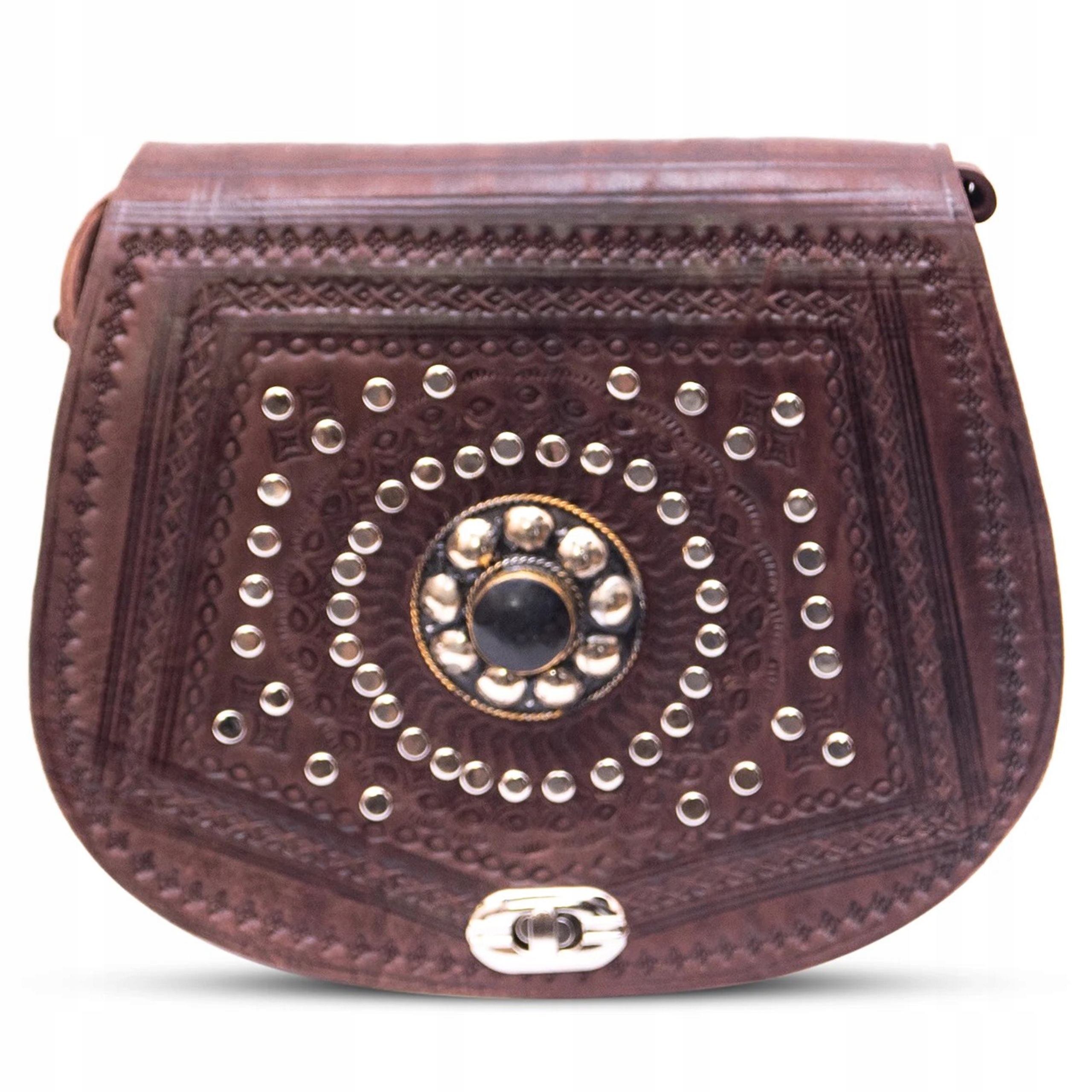 Dámská kabelka přes rameno Kožená Orientální Etnická z Maroka