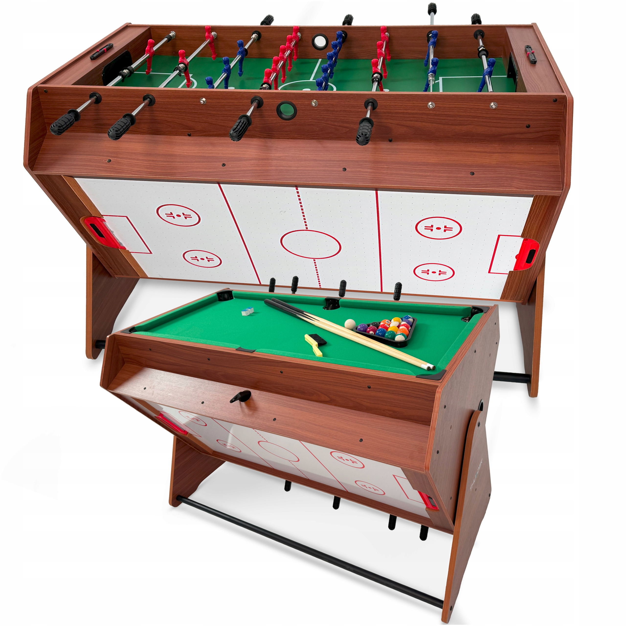 Stół wielofunkcyjny duży mocny stabilny do gry piłkarzyki cymbergaj bilard