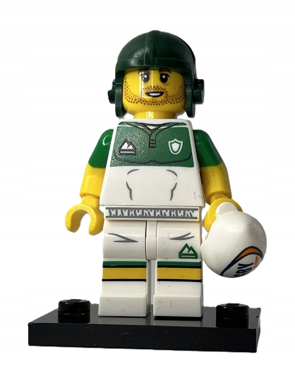 LEGO Minifigurka, Seria 19, Rugby Player • Cena, Opinie • Minifigurki ...