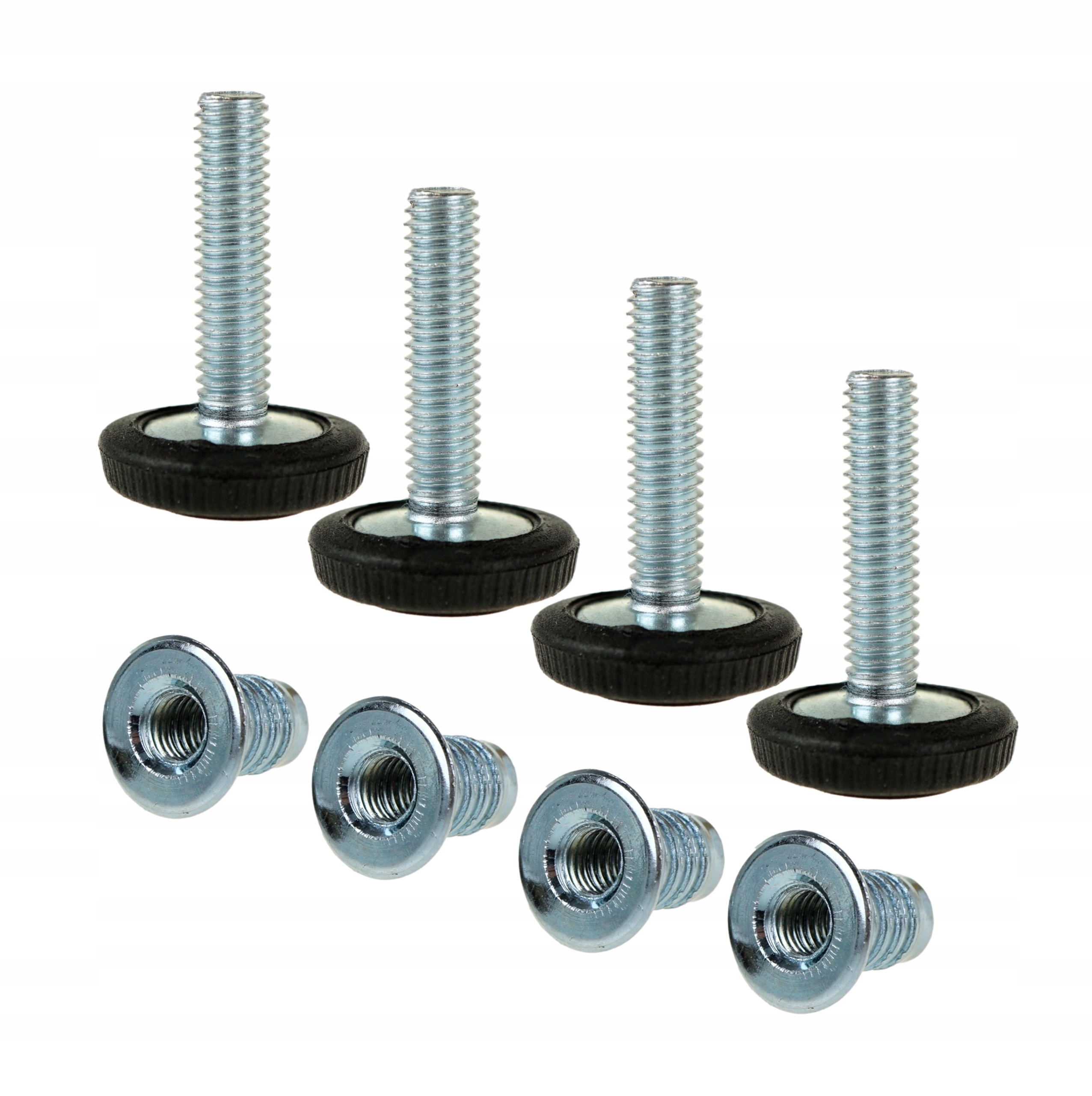 

Nóżka do mebli regulator stopka z mufą, M6 x 25 mm