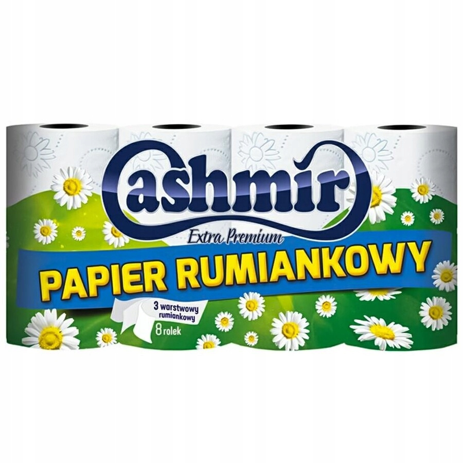 

Papier toaletowy rumiankowy Cashmir 3w 8 sztuk