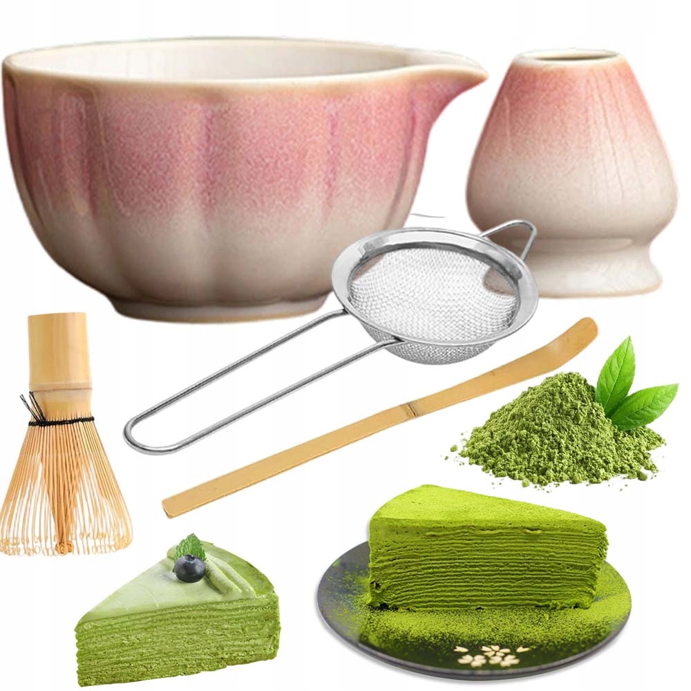 Levně Dárková Sada Sada Bambusového Čaje Matchy, Narozeninový Dárek Chashak