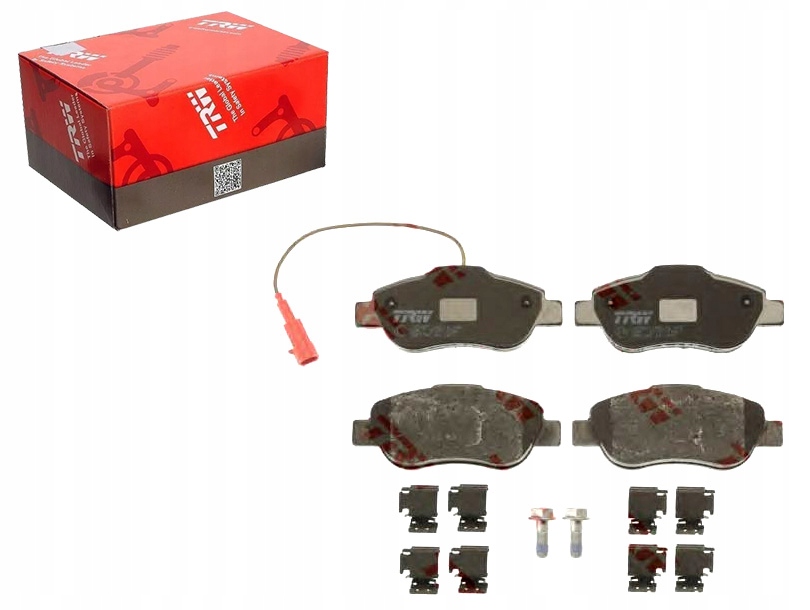 Brzdové Destičky Fiat Přední Fiorino Qubo 08- 500 P Asistent Kolize #34